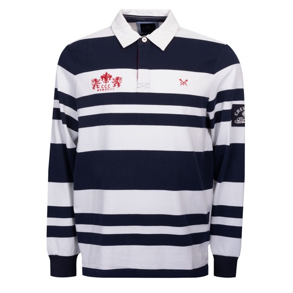 Long Sleeve Stripe Rugby Shirt