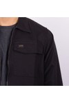 Luke 1977 Mens Black Corinth Overshirt