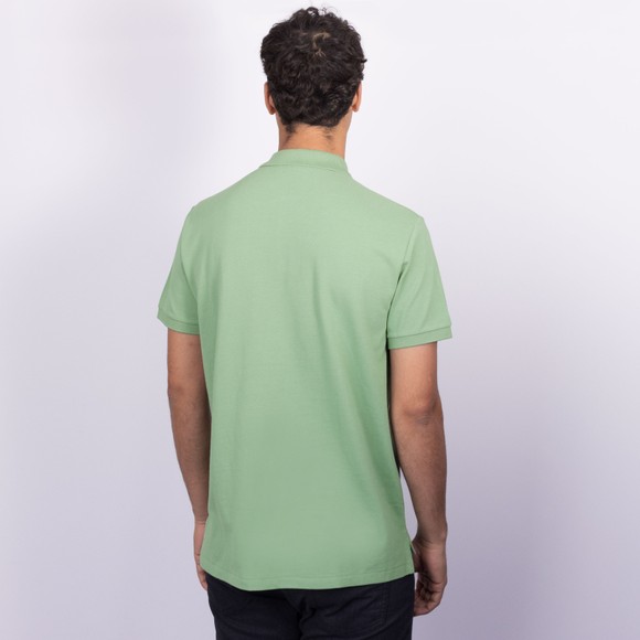 Polo Ralph Lauren Mens Green Custom Slim Fit Short Sleeve Polo Shirt #4