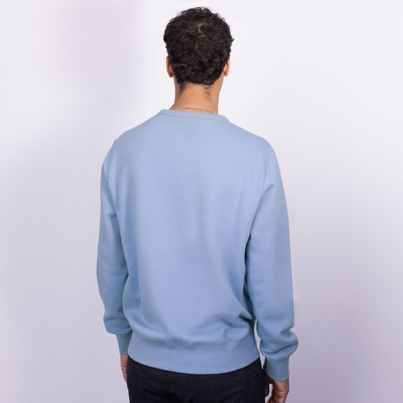 Polo Ralph Lauren Mens Blue Fleece Crew Neck Sweatshirt #4