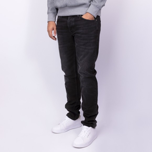 Nudie Jeans Mens Black Solid Ollie Jean main image