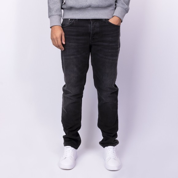 Nudie Jeans Mens Black Solid Ollie Jean main image