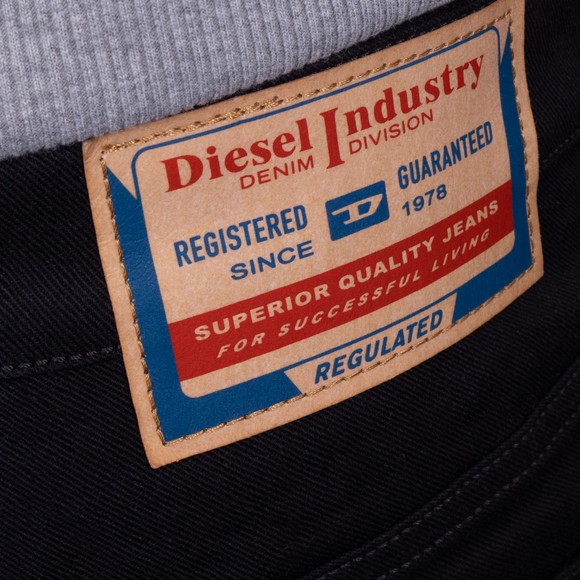 Diesel Mens Black D-VYL 0dbed Slim Jeans #4