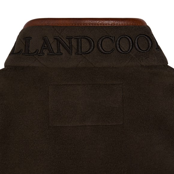 Holland Cooper Boys Green Little Country Fleece Gilet #3