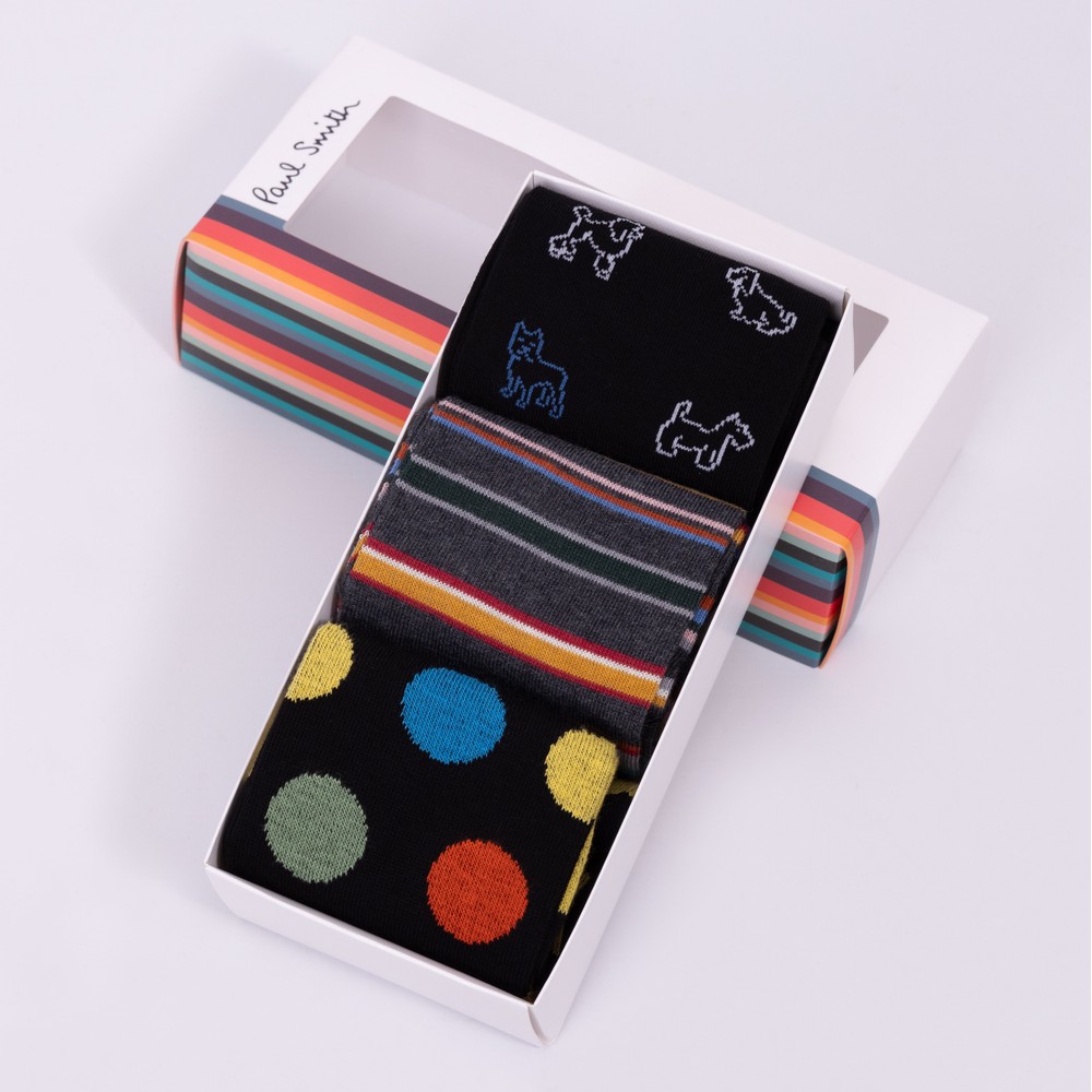 3 Pack Boxed Socks