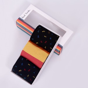 3 Pack Boxed Bright Logo Socks