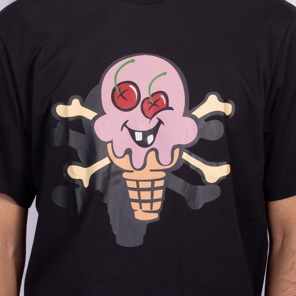 BBC Icecream Mens Black Cones & Bones T-Shirt #3