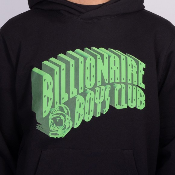 Billionaire Boys Club Mens Black 3D Arch Logo Overhead Hoodie #3