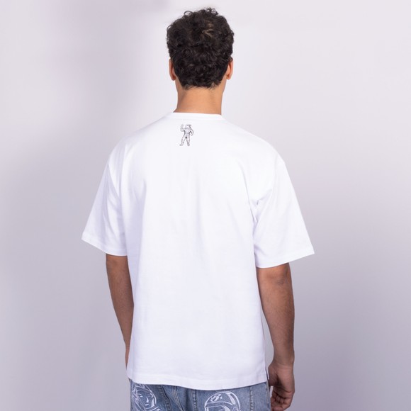 Billionaire Boys Club Mens White Script Oversized T-Shirt #4