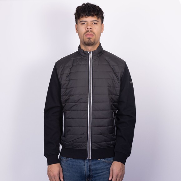 Bugatti Mens Black Sweatshirt Jacket