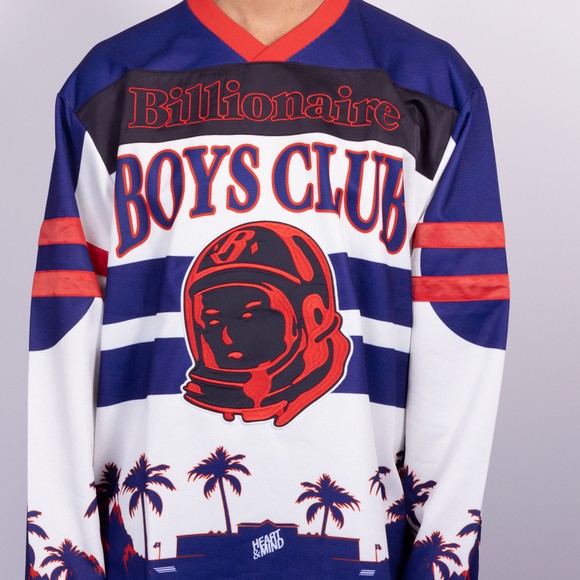 Billionaire Boys Club Mens Multicoloured Stadium Hockey Jersey Top #3