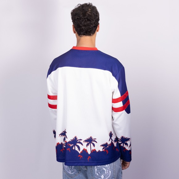 Billionaire Boys Club Mens Multicoloured Stadium Hockey Jersey Top #4