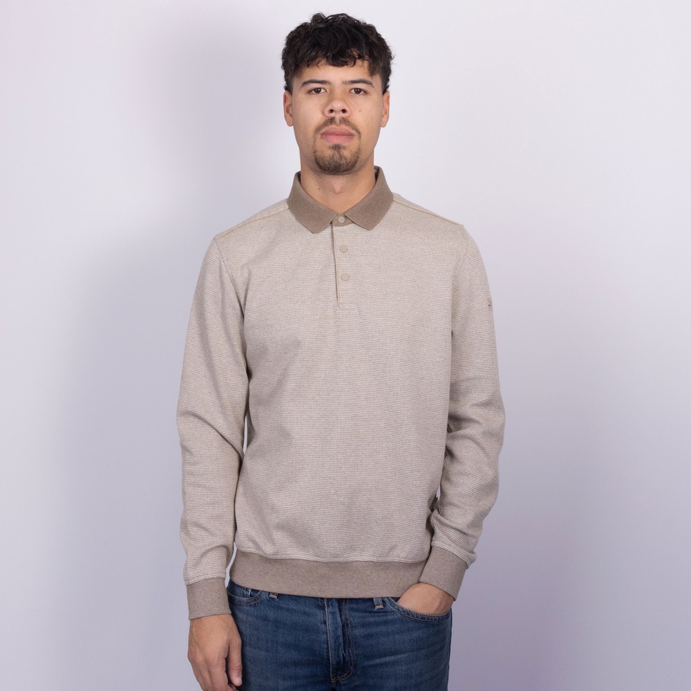 Bugatti Long Sleeve Polo Shirt | Masdings Bugatti Long Sleeve Polo Shirt | Masdings