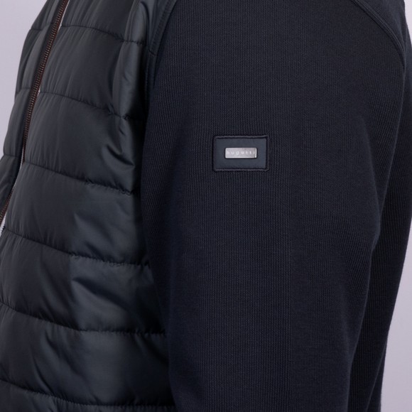 Bugatti Mens Blue Sweatshirt Jacket main image