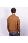 Bugatti Mens Beige Troyer 1/4 Zip Knit