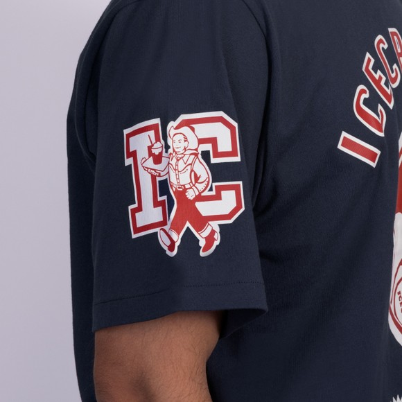 BBC Icecream Mens Blue Multi Graphic T-Shirt #5