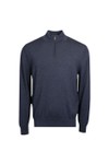 Rodd & Gunn Mens Blue Nobles Knit Half Zip Jumper 