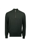Rodd & Gunn Mens Green Nobles Knit Half Zip Jumper 