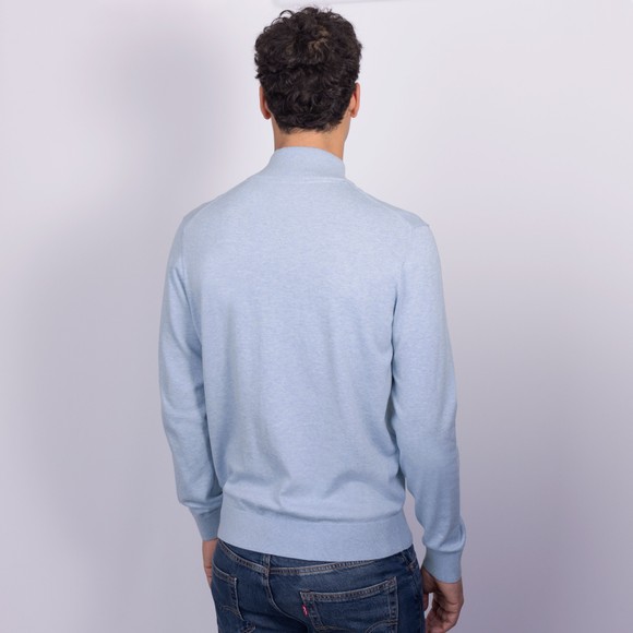Bugatti Mens Blue Troyer 1/4 Zip Knit main image