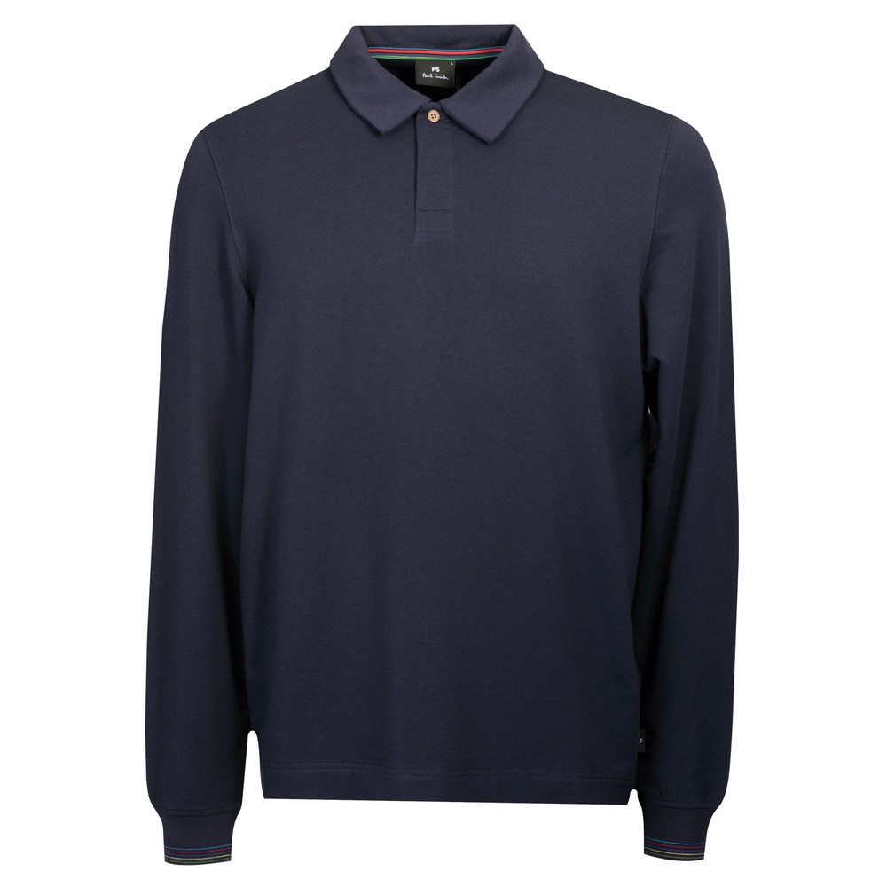 Tipping Long Sleeve Polo Shirt