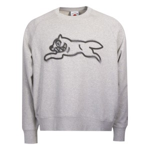 Spray Paint Running Dog Crewneck Sweatshirt