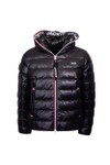 Jack1t Mens Black R3D Tricolour Hooded Jacket