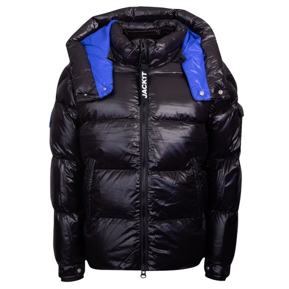 Jack1t Mens Black EZ Slick Racer Hooded Jacket