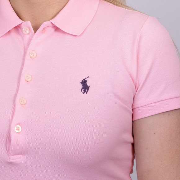 Polo Ralph Lauren Womens Pink Julie Polo Shirt #4