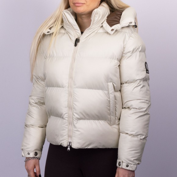 Sandbanks Womens Beige Aurora Core Puffer #3