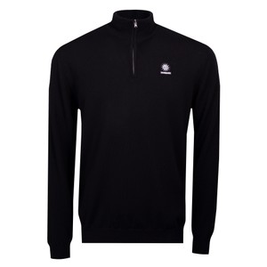 Merino Wool Quarter Zip Jumper