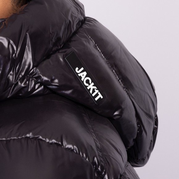 Jack1t Mens Black EZ Slick Racer Hooded Jacket main image