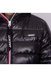 Jack1t Mens Black R3D Tricolour Hooded Jacket