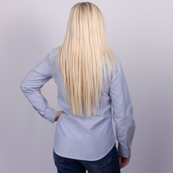 Polo Ralph Lauren Womens Blue Classic Fit Oxford Shirt #3