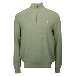 Waffle Half Zip Sweatshirt
