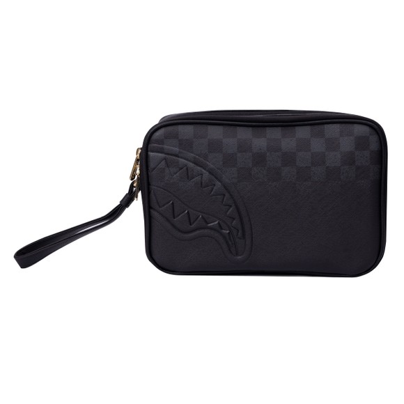 Sprayground Mens Black Spritz Toiletry Bag