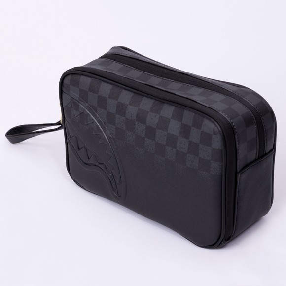 Sprayground Mens Black Spritz Toiletry Bag