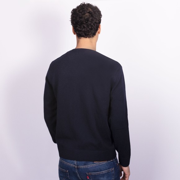 Colorful Standard Mens Blue Merino Wool Jumper main image
