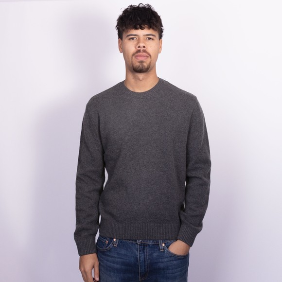 Colorful Standard Mens Grey Merino Wool Jumper