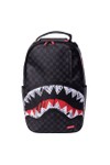 Sprayground Mens Black Scribble Shark Backpack
