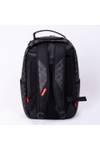 Sprayground Mens Black Scribble Shark Backpack