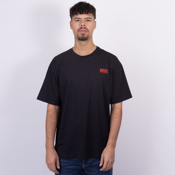 Diesel Mens Black T-Boxt Bisk T-Shirt #3