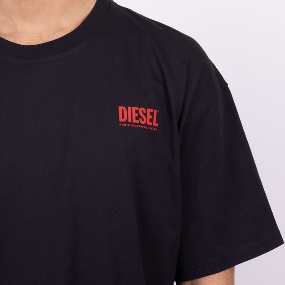 Diesel Mens Black T-Boxt Bisk T-Shirt #4
