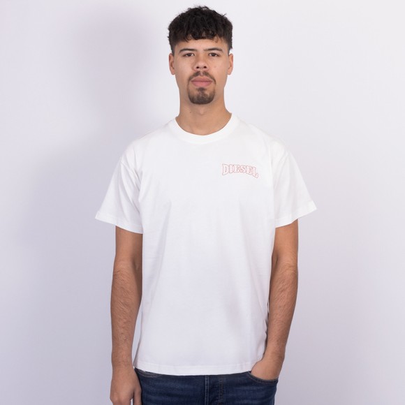 Diesel Mens White T Norm T Shirt #3