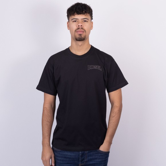 Diesel Mens Black T Norm T Shirt #3