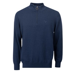 Cotton Half Zip Jumper