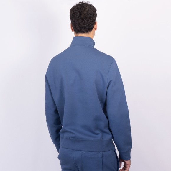 Polo Ralph Lauren Mens Blue Tech Fleece Quarter Zip #4