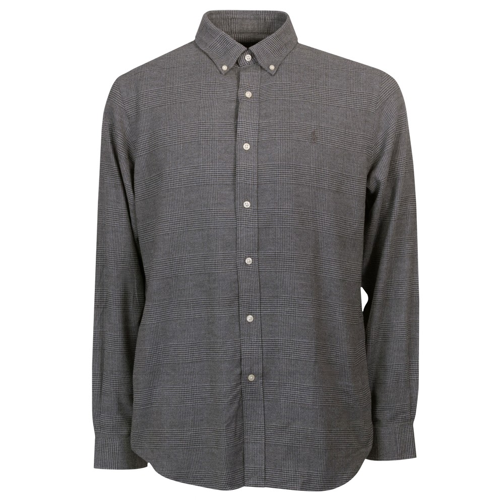 Custom Fit Plaid Performance Twill Shirt