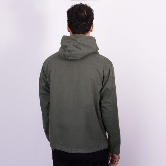 C.P. Company Mens Grey Micro Reps Hooded Lens Jacket #3