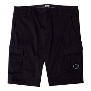 Stretch Sateen Cargo Lens Shorts