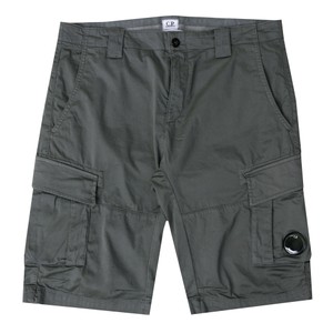 Stretch Sateen Cargo Lens Shorts
